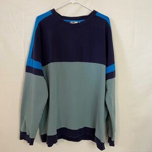 Cotopaxi Bandera Sweatshirt in Blue and Green Size XXL